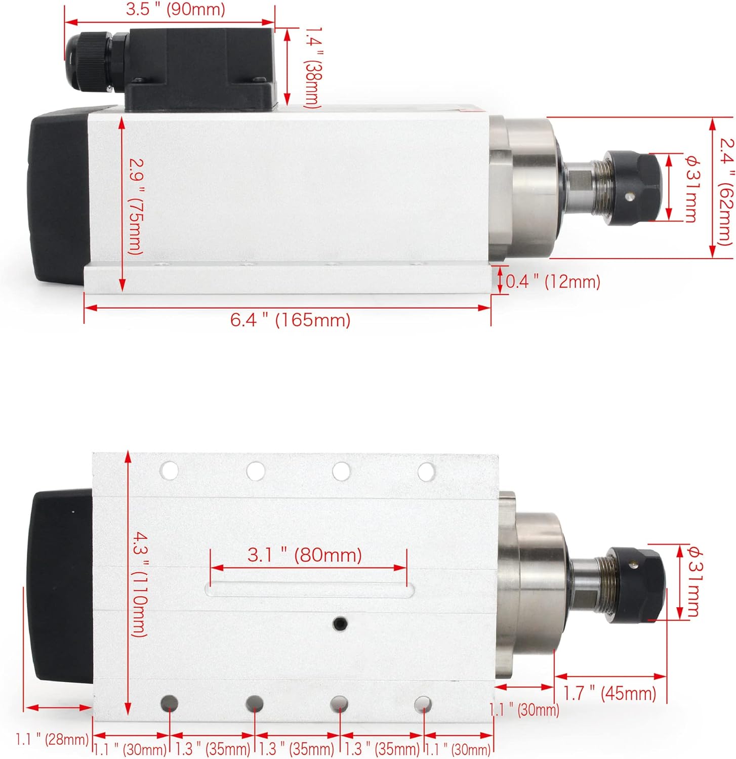 Spindle replacement (2.2KW) - Spark Robotic